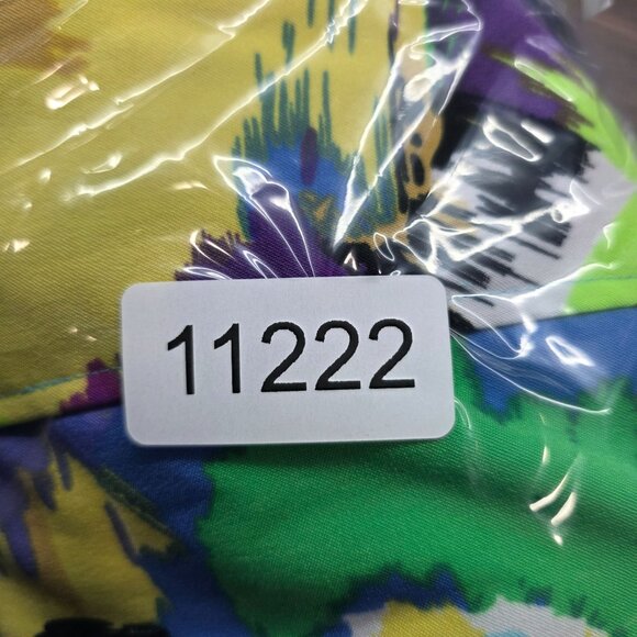 Womens Molly & Maxx Multicolor Abstract Print Blazer Jacket Full Zip Size M - Picture 7 of 7